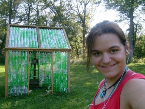 This is the greenhouse designed at Camp Singing Hills. 