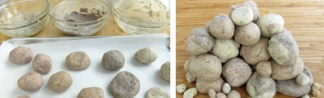 With oreos and fudge, rock formation can be simulated, and then enjoyed