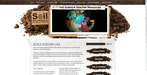 This is the home page for the webpage I work with for the K-12 Committee. 