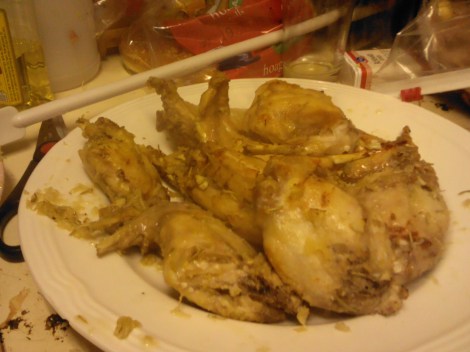 Tuscan Style Lemon and Garlic Rabbit