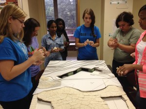 Time to put clay on the model so we can test real  time development change